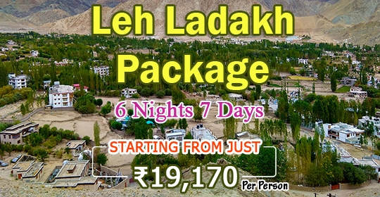 Ladakh Package 6 Nights 7 Days