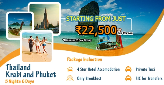 Spectacular Krabi and Phuket Tour Package